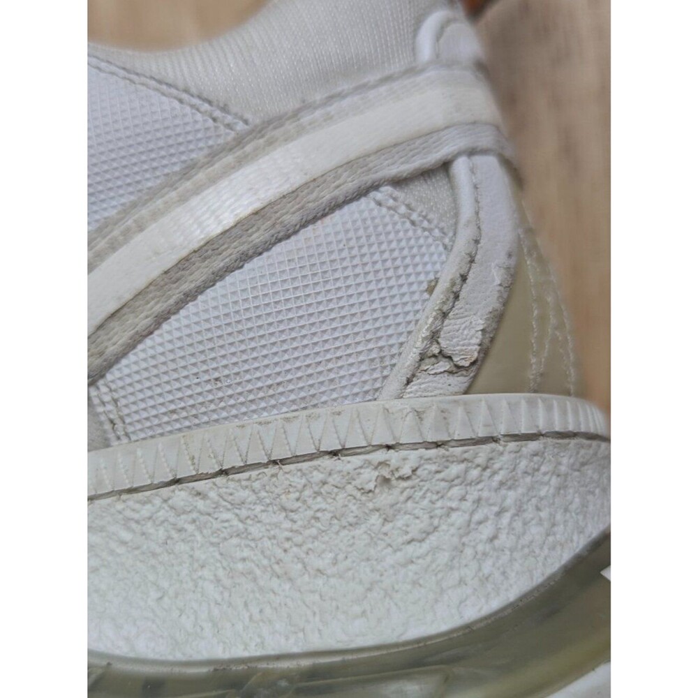 Burberry | Union Low White Optic Leather Chunky Sneaker EU 35 US 5 - Picture 9 of 15